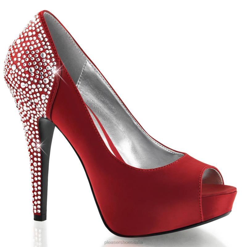 Pleaser Shoes lolita-08 JHHV552 rosso
