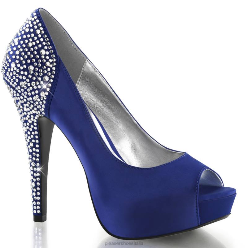 Pleaser Shoes lolita-08 JHHV553 blu