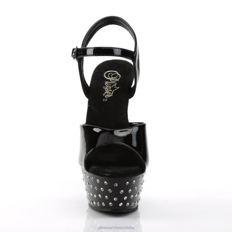 Pleaser Shoes polvere di stelle-609 JHHV519 nero