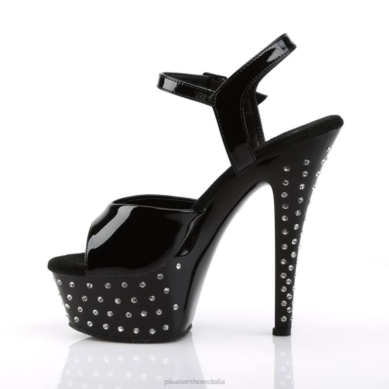 Pleaser Shoes polvere di stelle-609 JHHV519 nero