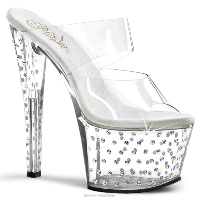 Pleaser Shoes polvere di stelle-702 JHHV324 chiaro