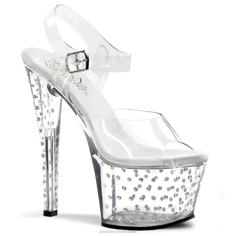 Pleaser Shoes polvere di stelle-708 JHHV290 chiaro