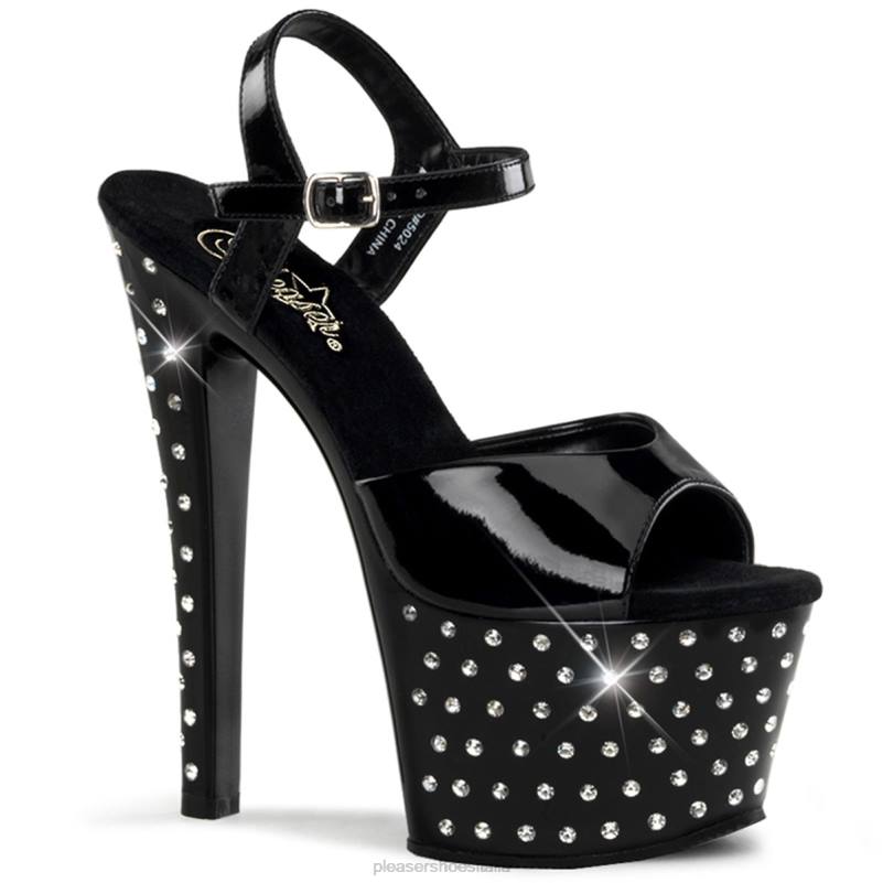 Pleaser Shoes polvere di stelle-709 JHHV527 nero