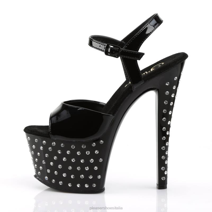 Pleaser Shoes polvere di stelle-709 JHHV527 nero