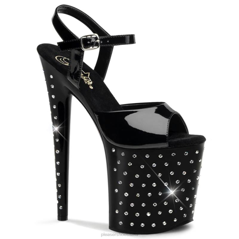 Pleaser Shoes polvere di stelle-809 JHHV516 nero