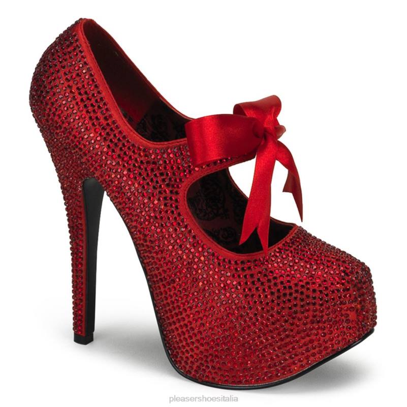 Pleaser Shoes teeze-04r JHHV496 rosso